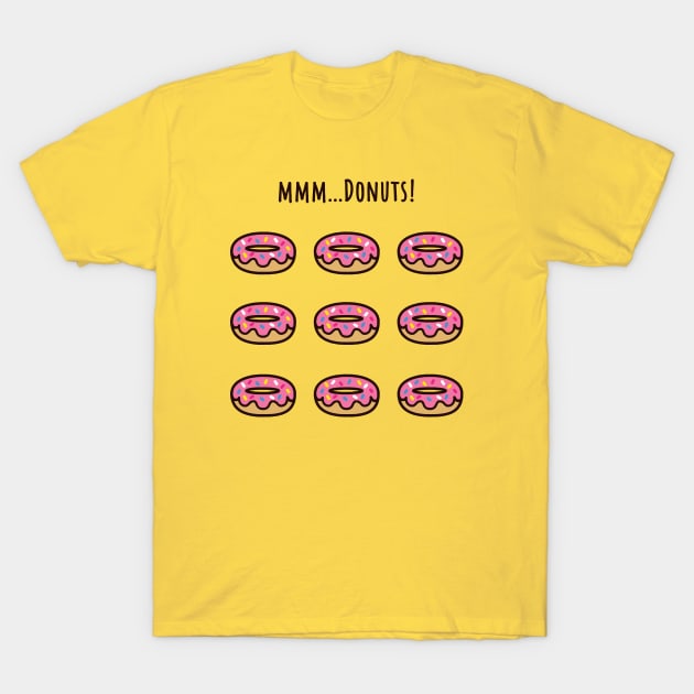 Mmm...Donuts T-Shirt by LeCat